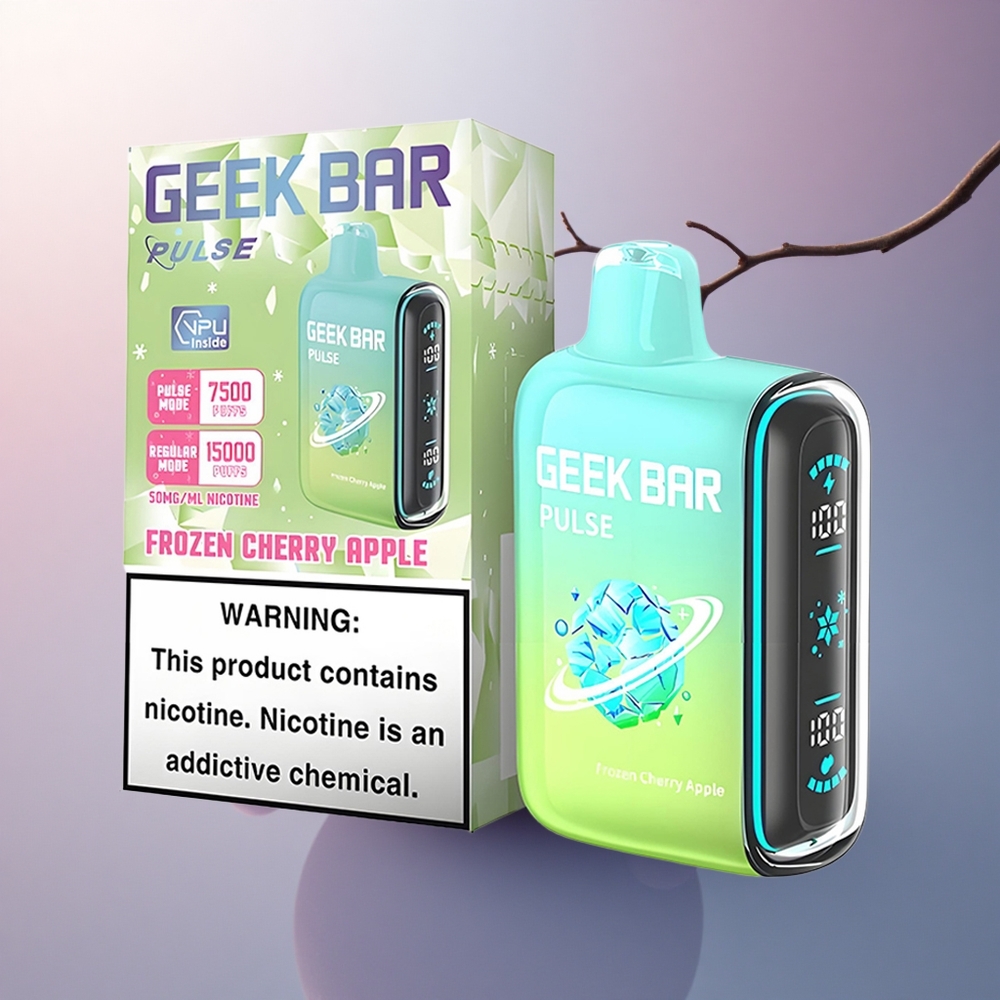 GEEK BAR Pulse 15000 Puffs Édition Glacée 16ML 5% Nicotine 650mAh
