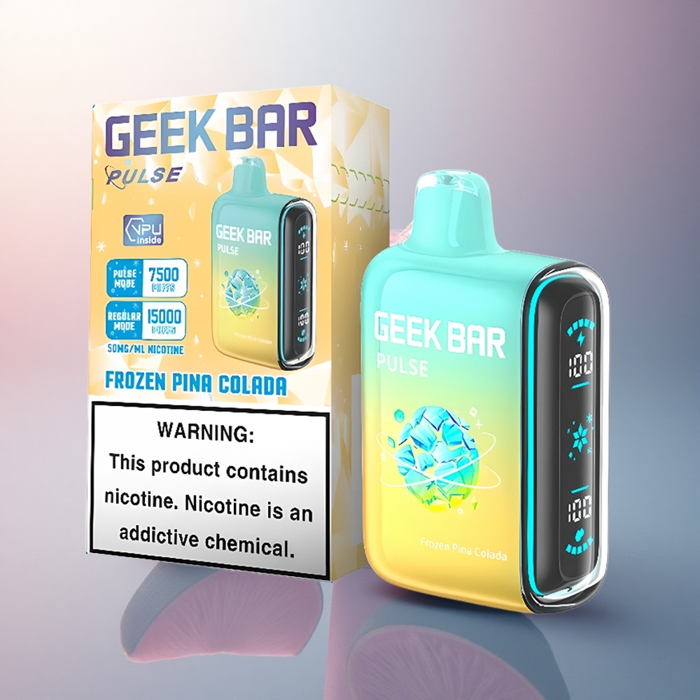 GEEK BAR Pulse 15000 Puffs Édition Glacée 16ML 5% Nicotine 650mAh