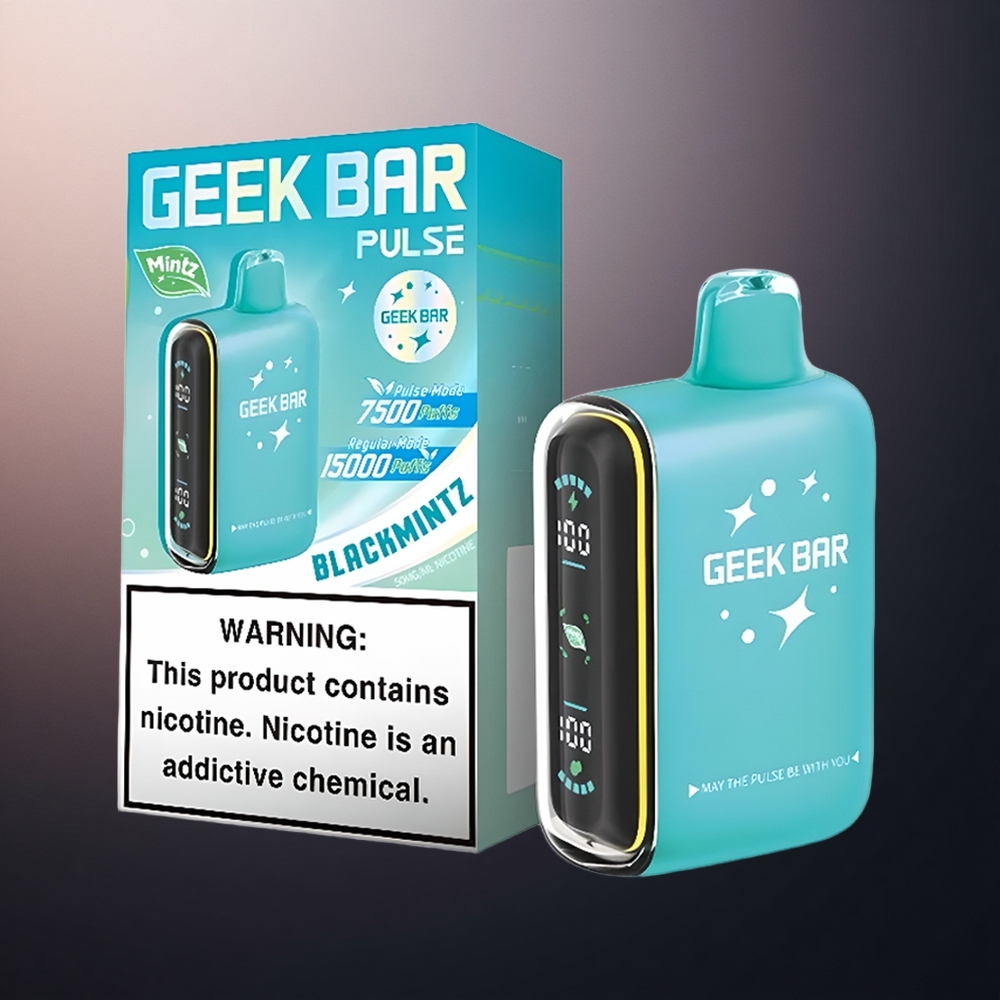 GEEK BAR Pulse 15000 Puffs Édition Mintz avec 5% de nicotine et 650 mAh
