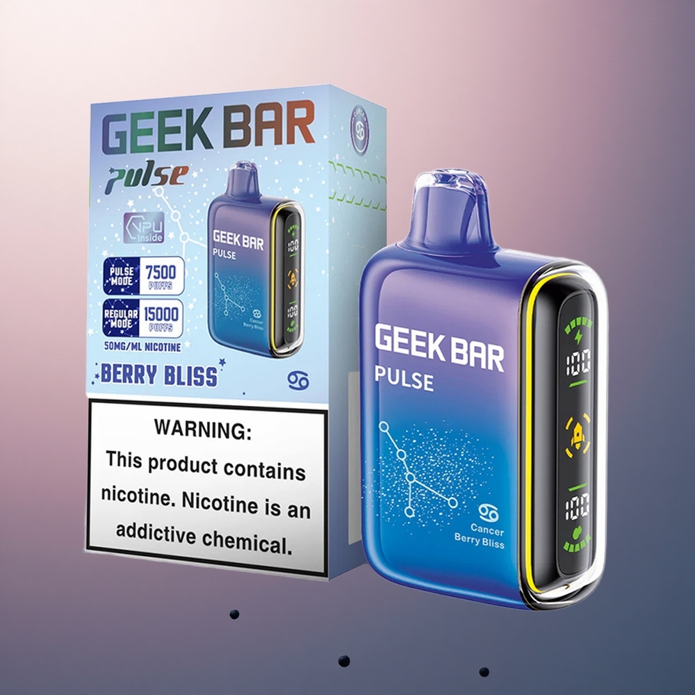 GEEK BAR Pulse 15000 Puffs Édition Zodiaque 16ML 5% Nicotine 650mAh