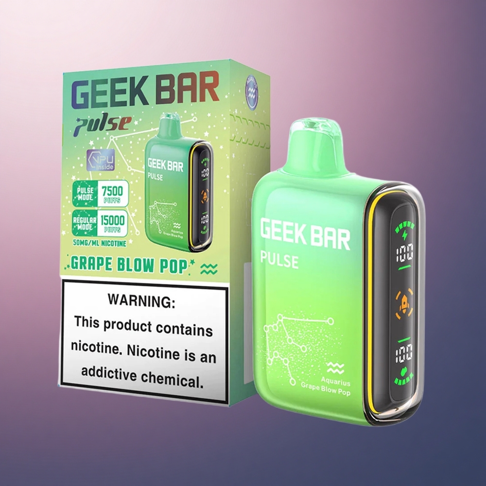 GEEK BAR Pulse 15000 Puffs Édition Zodiaque 16ML 5% Nicotine 650mAh