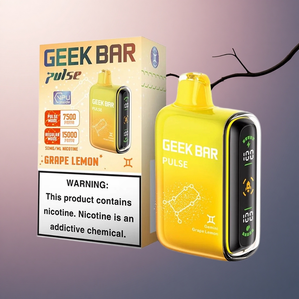 GEEK BAR Pulse 15000 Puffs Édition Zodiaque 16ML 5% Nicotine 650mAh