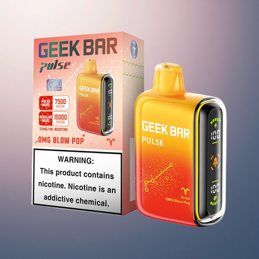 GEEK BAR Pulse 15000 Puffs Édition Zodiaque 16ML 5% Nicotine 650mAh