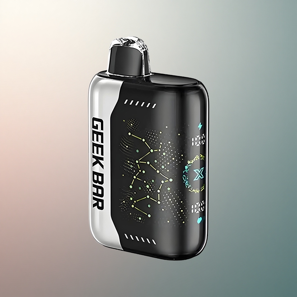 GEEK BAR Pulse X 25000 Puffs Zéro Nicotine avec 18mL de E-Liquide et Dual Mesh Coil