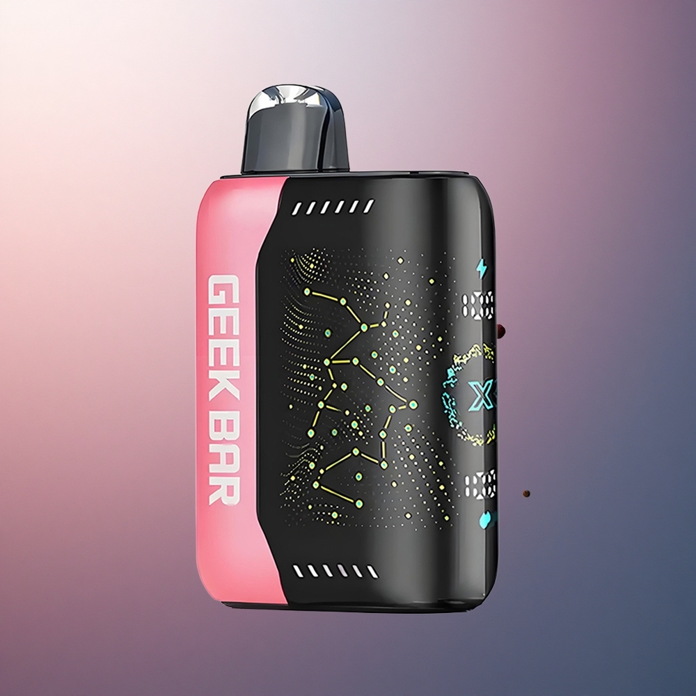 GEEK BAR Pulse X 25000 Puffs Zéro Nicotine avec 18mL de E-Liquide et Dual Mesh Coil
