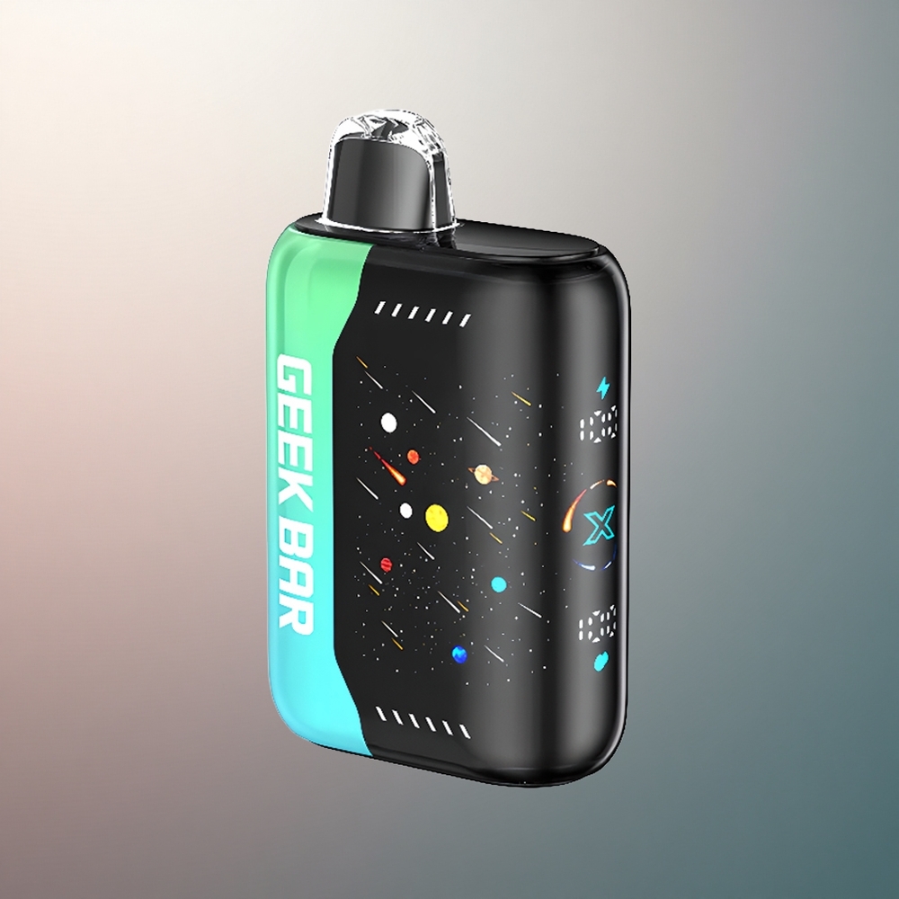 GEEK BAR Pulse X 25000 Puffs Édition Météore avec 18mL de E-Liquide et Chargement USB Type-C
