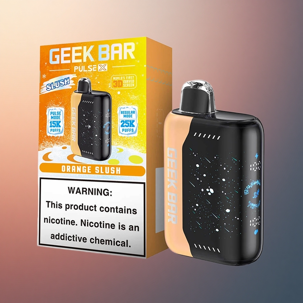 GEEK BAR Pulse X 25000 Puffs Édition Slush à la nicotine 0-5% avec écran incurvé 3D