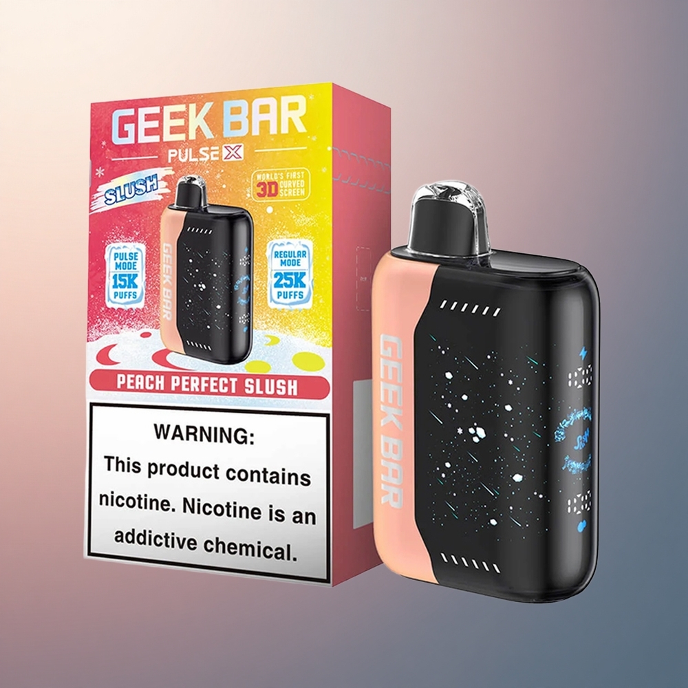 GEEK BAR Pulse X 25000 Puffs Édition Slush à la nicotine 0-5% avec écran incurvé 3D