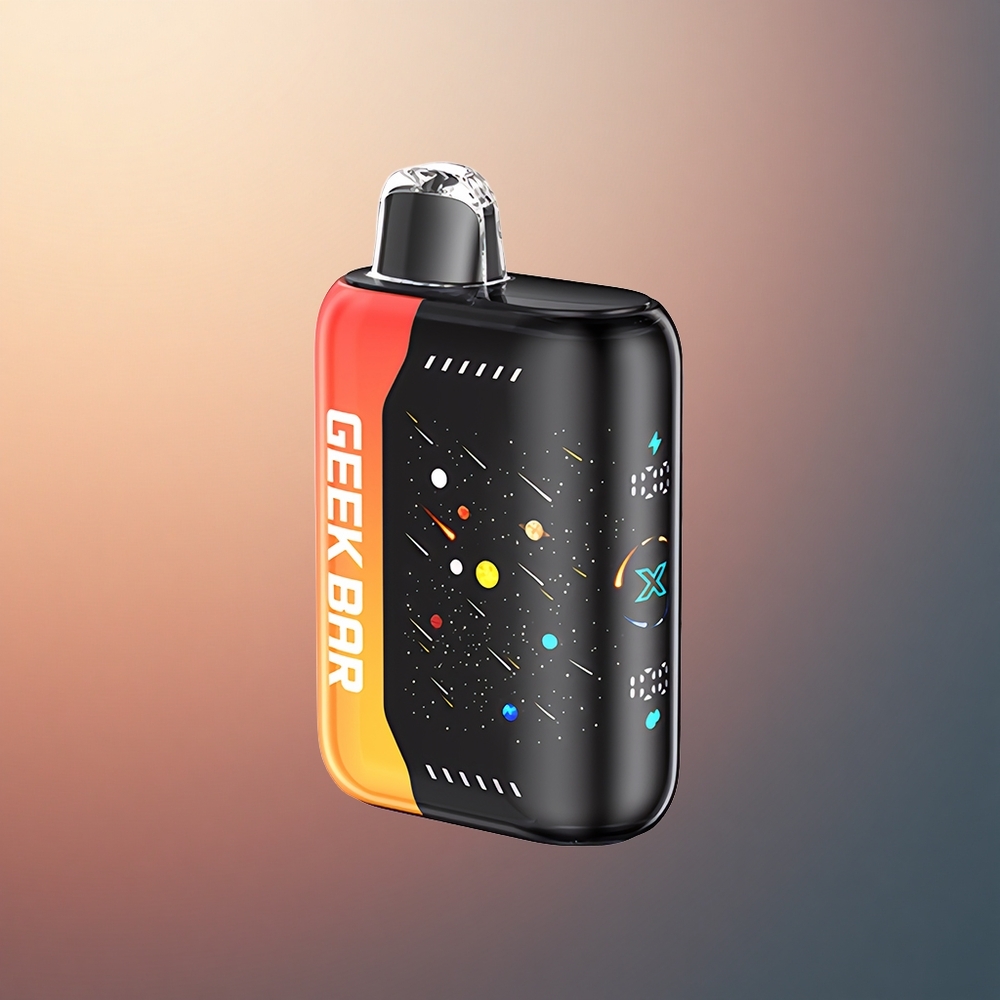 GEEK BAR Pulse X 42K Puffs Meteor Edition Dragon Orange Dual Mesh Coil 820mAh Nicotine 5%