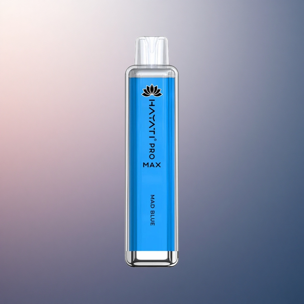 Hayati Pro Max 4000 Puffs Bleu Folâtre Rechargeable 1400mAh Nicotine 5%