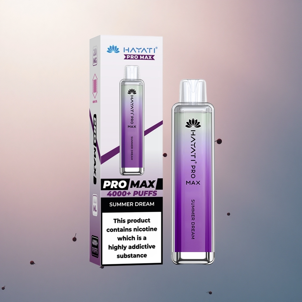 Hayati Pro Max 4000 Puffs Rêve d'Été Cristal avec 2ml et 1400mAh