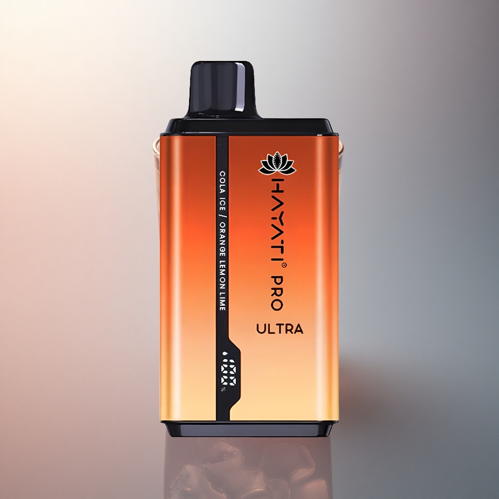 Hayati Pro Ultra 15000 Puffs Cola Glace Orange Citron Vert 850mAh 2% Nicotine