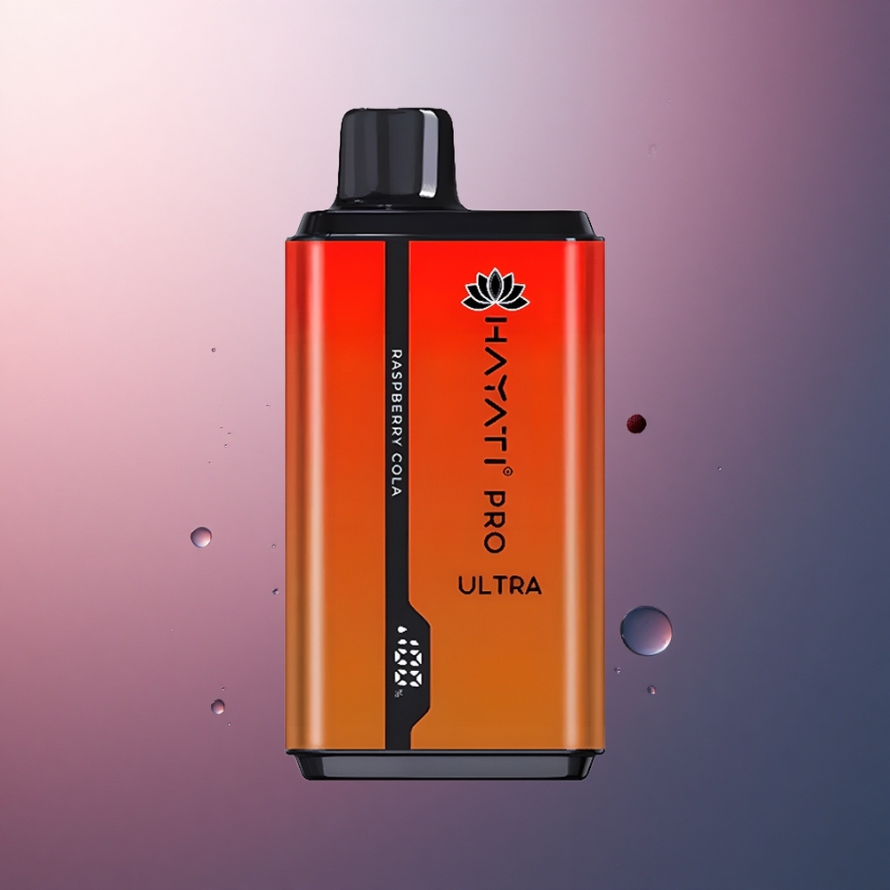 Hayati Pro Ultra 15000 Puffs Framboise Cola 850mAh 2% Nicotine