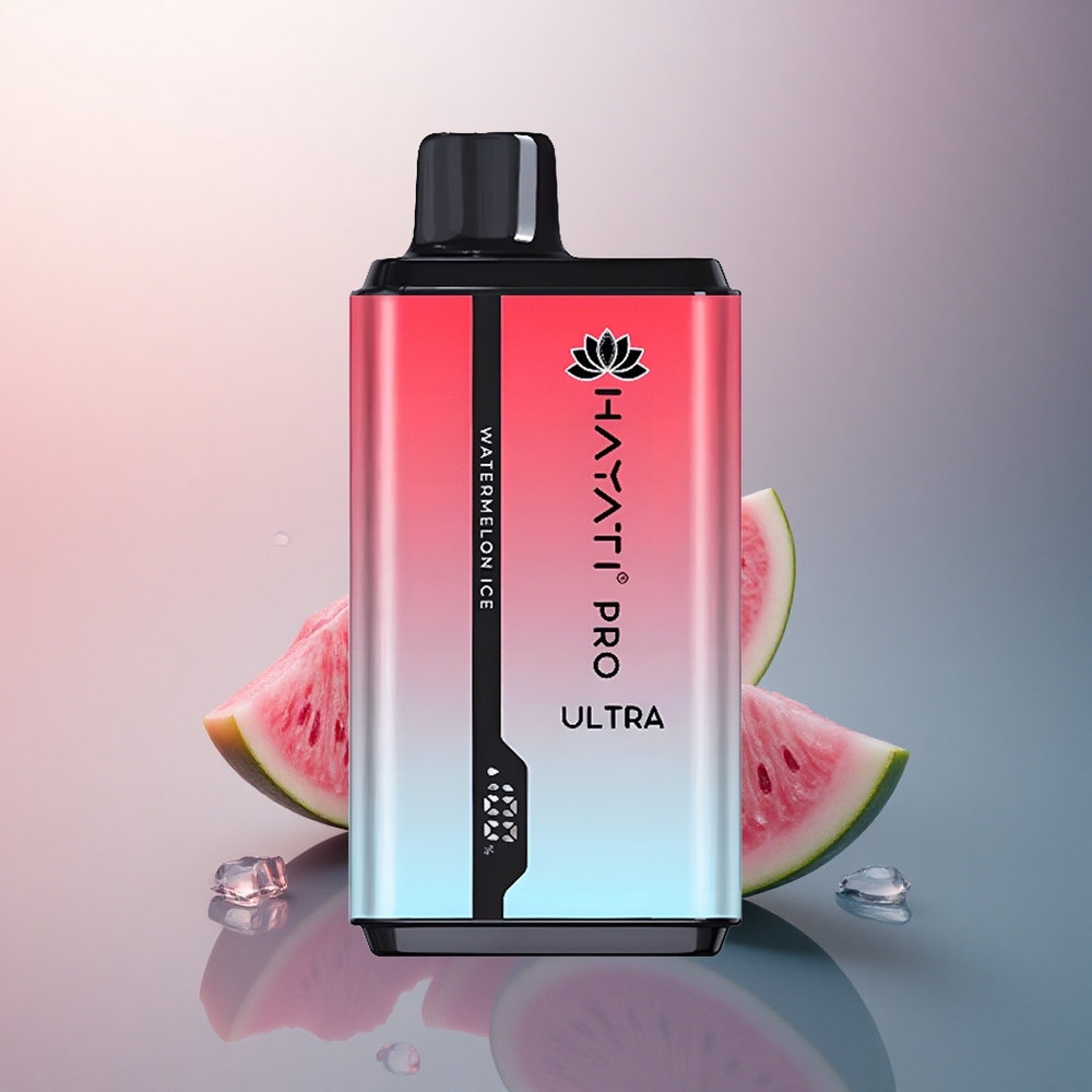 Hayati Pro Ultra 15000 Puffs Glace à la Pastèque 850mAh 2% Nicotine