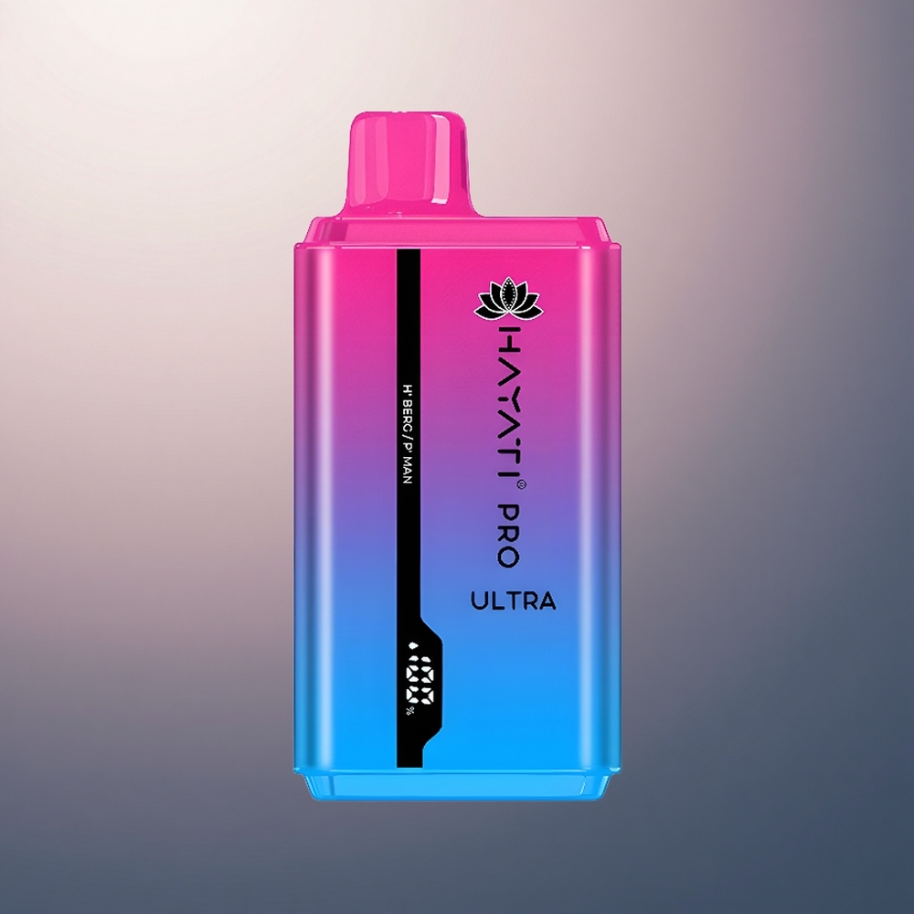 Hayati Pro Ultra 15000 Puffs H' Berg P' Man 850mAh 2% Nicotine 24ml