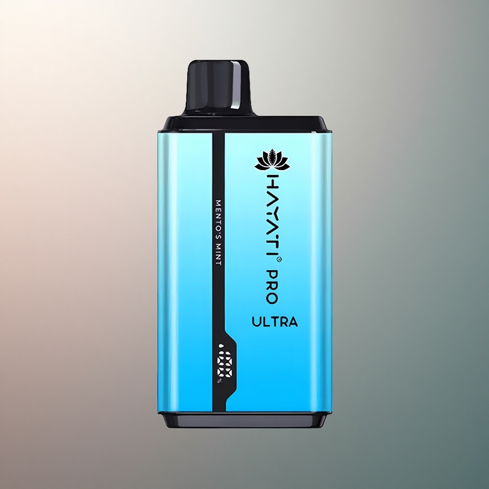 Hayati Pro Ultra 15000 Puffs Mento'S Menthe 850mAh 2% Nicotine