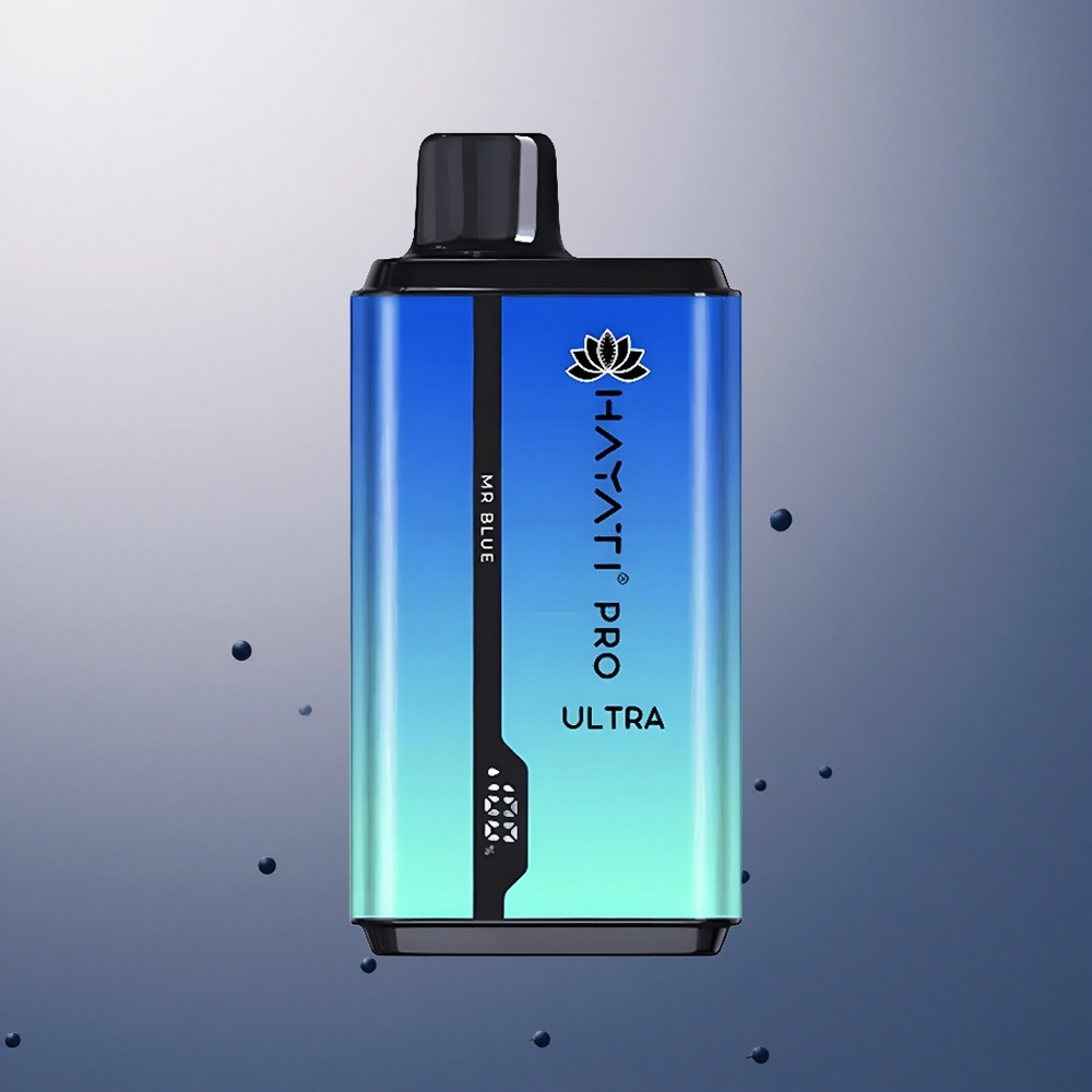 Hayati Pro Ultra 15000 Puffs Monsieur Bleu 850mAh 2% Nicotine 24ml