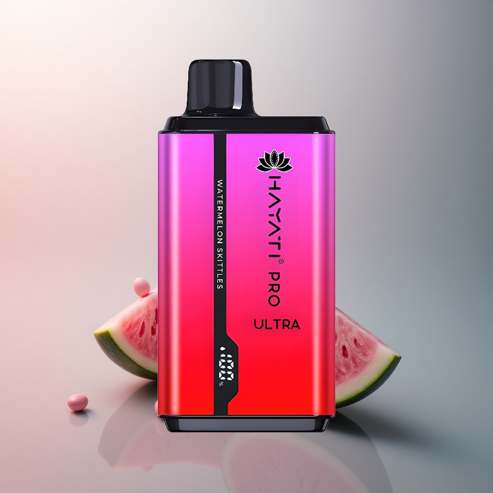 Hayati Pro Ultra 15000 Puffs Pastèque Skittles 850mAh 2% nicotine