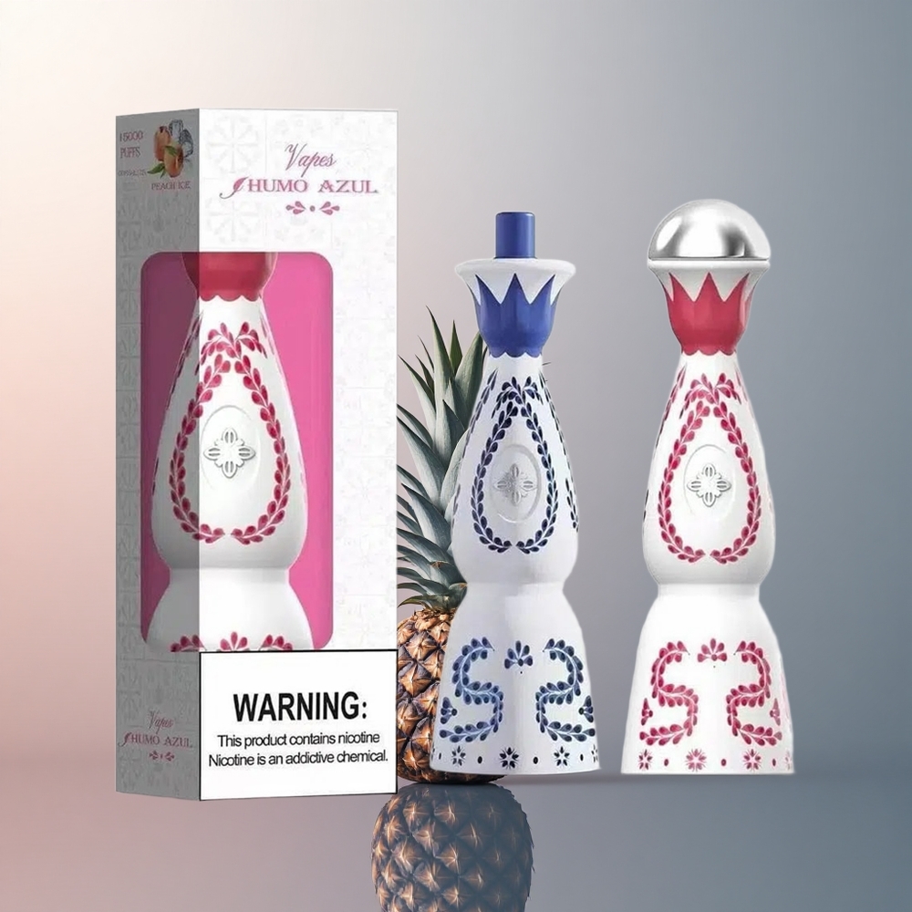 Humo Azul 15000 Puffs Ananas Tropical USB-C 500mAh