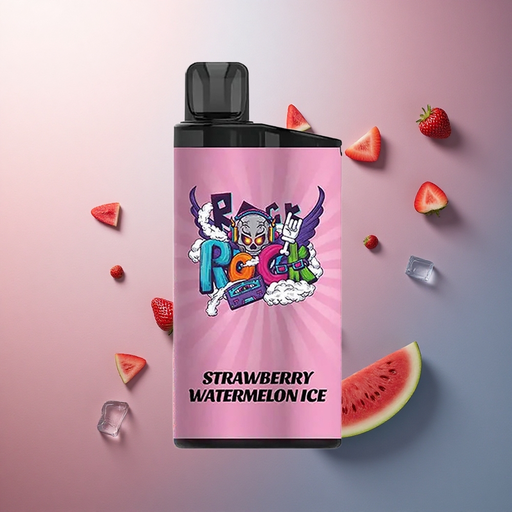 IGET Bar 3500 Puffs Glace Fraise Pastèque 1400 mAh