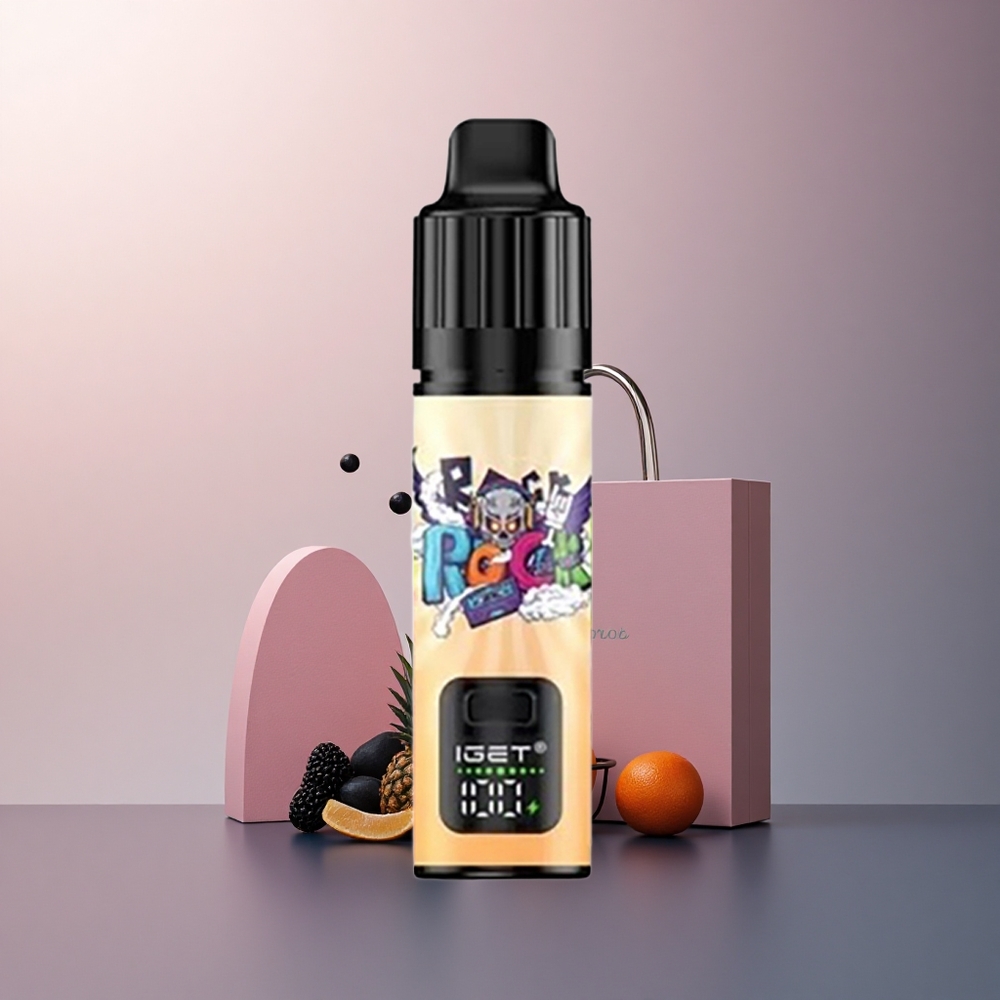 IGET BAR PLUS S3 POD 10000 Puffs Mûre Ananas Orange avec 5% nicotine et 950 mAh