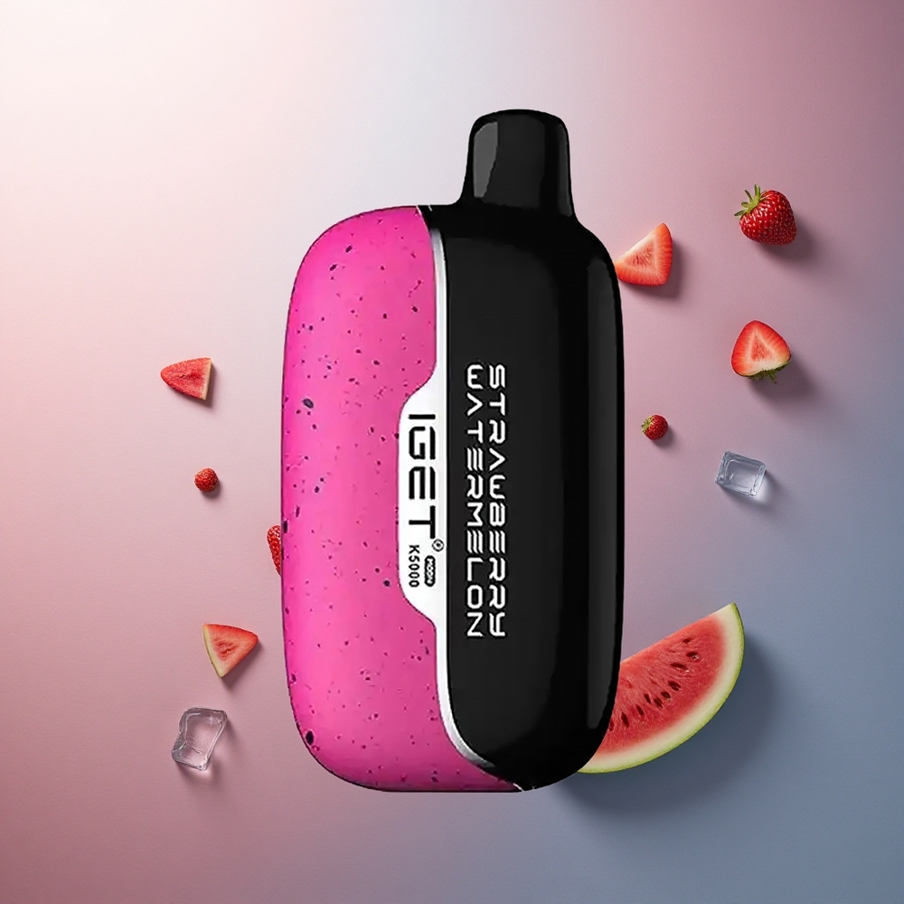 IGET Moon K5000 Puffs Glace Fraise Pastèque Mesh 1.35 Ohm