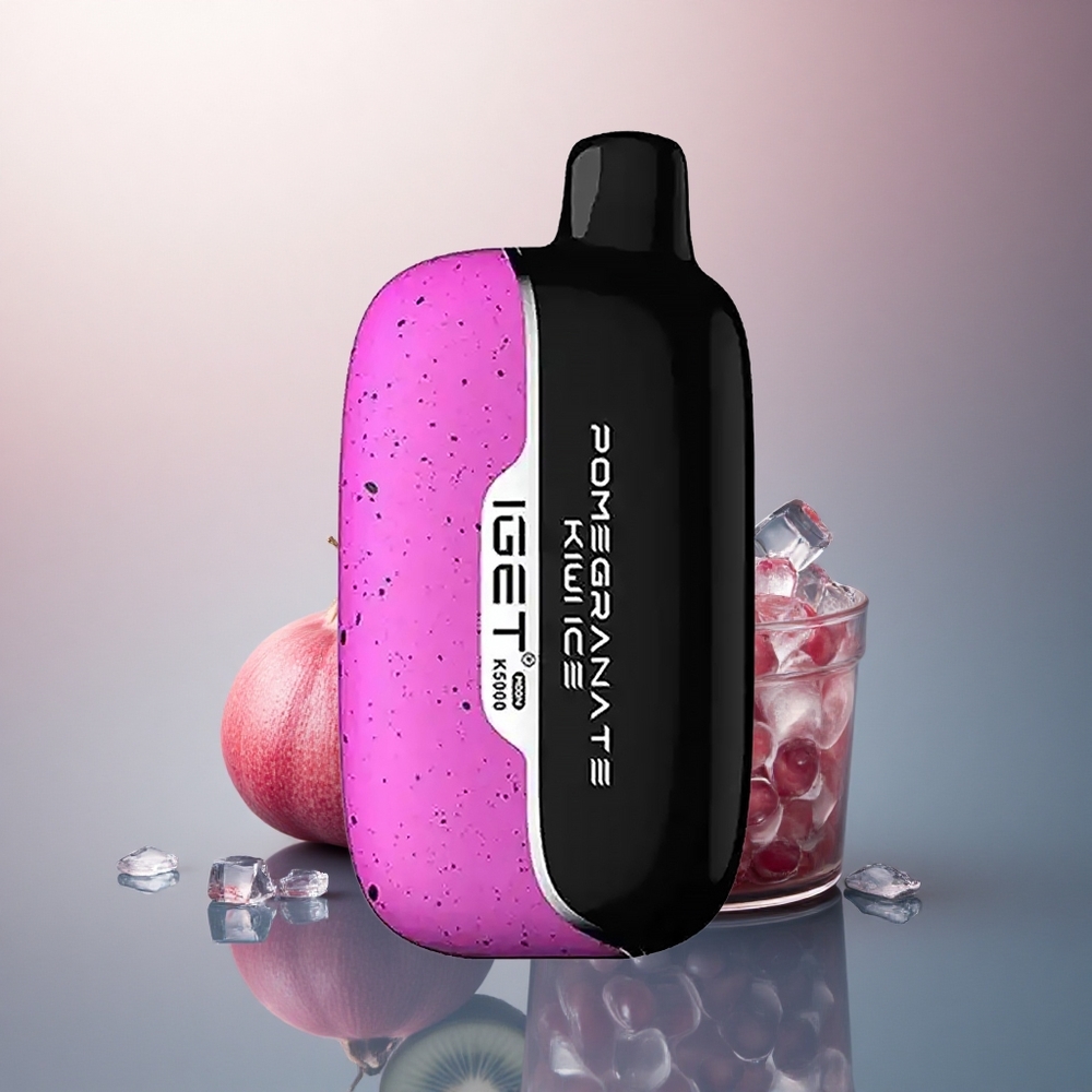 IGET Moon K5000 Puffs Glace Grenade Kiwi 5000 Puffs 1.35 Ohm Mesh Coil