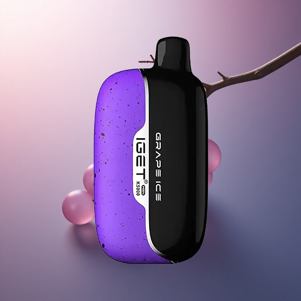 IGET Moon K5000 Puffs Glace de Raisin PC 1.35 Ohm