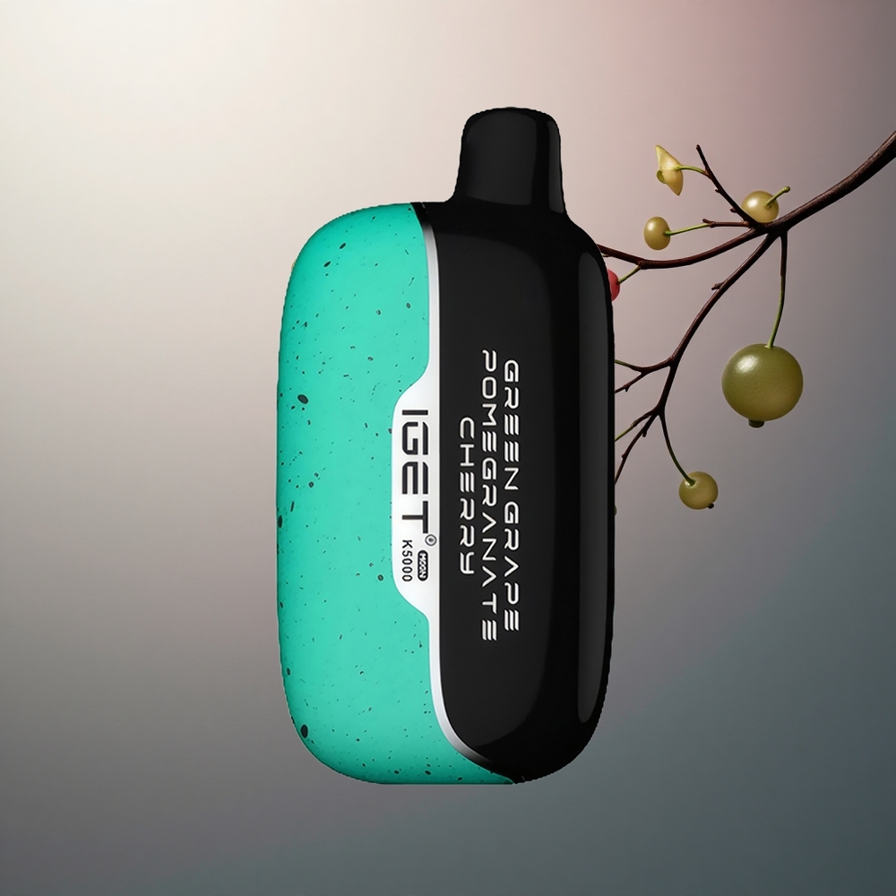 IGET Moon K5000 Puffs Raisin Vert Grenade Cerise PC 1.35 Ohm