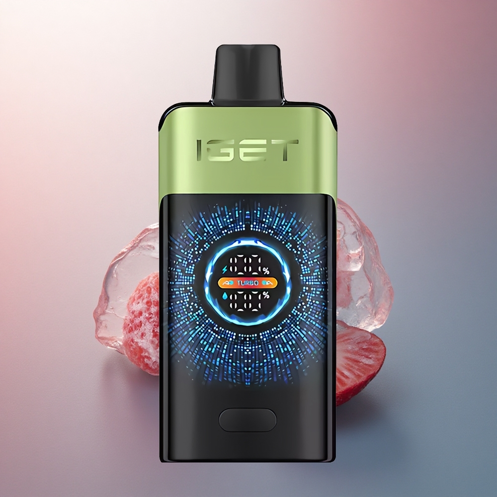 IGET ONE 12000 Puffs Glace Fraise Kiwi 2700mAh Dual Mesh