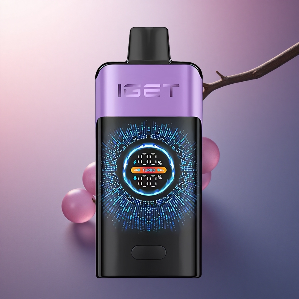 IGET ONE 12000 Puffs Glace de Raisin 2700 mAh Dual Mesh