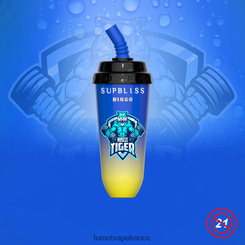 Fumot Supbliss Bingo Appareil à dosettes jetables 8000 - 16 ml (1 pièce) melon miel - Fumot cigarette electronique 00BH4J399