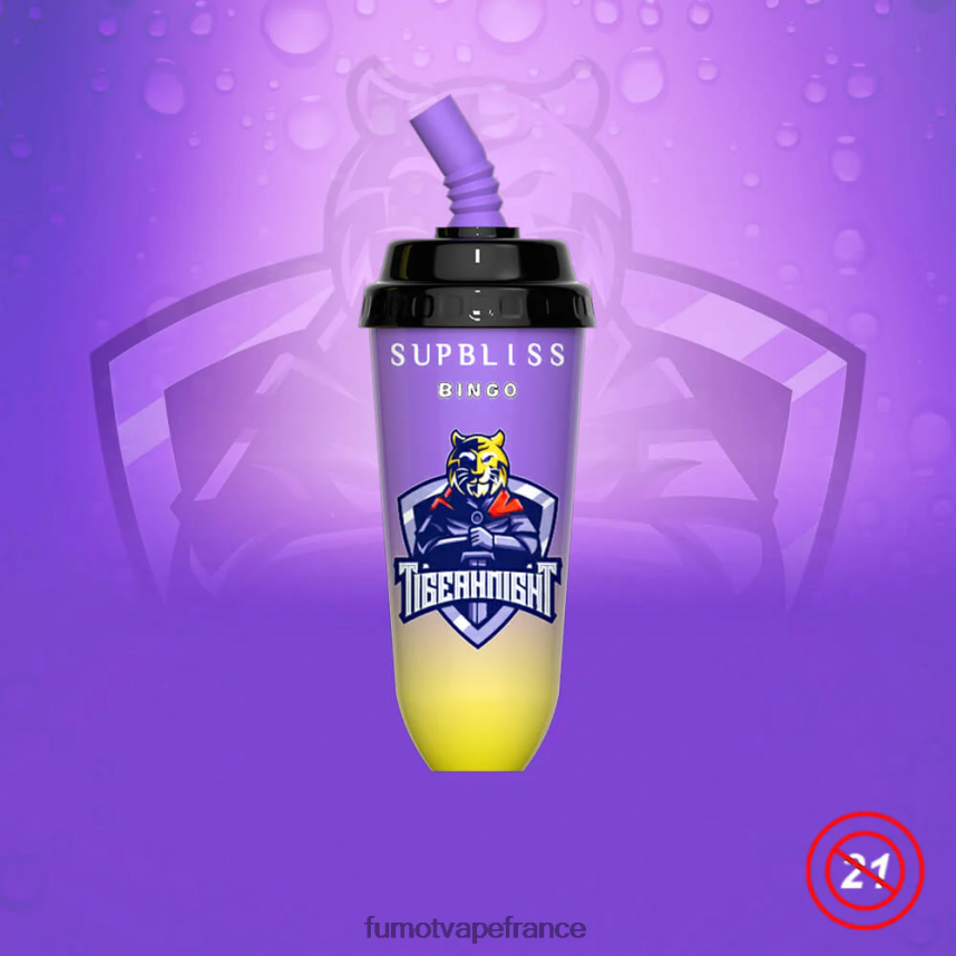Fumot Supbliss Bingo Appareil à dosettes jetables 8000 - 16 ml (1 pièce) melon miel - Fumot cigarette electronique 00BH4J399