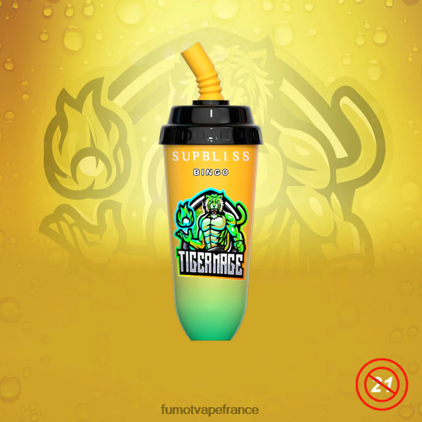 Fumot Supbliss Bingo Appareil à dosettes jetables 8000 - 16 ml (1 pièce) melon miel - Fumot cigarette electronique 00BH4J399
