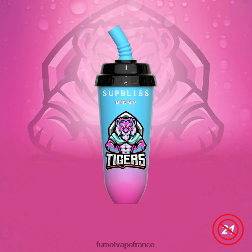 Fumot Supbliss Bingo Appareil à dosettes jetables 8000 - 16 ml (1 pièce) melon miel - Fumot cigarette electronique 00BH4J399