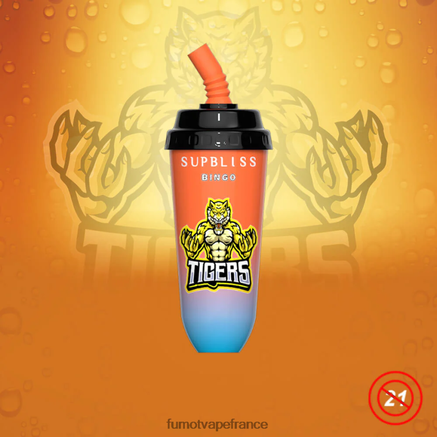 Fumot Supbliss Bingo Appareil à dosettes jetables 8000 - 16 ml (1 pièce) melon miel - Fumot cigarette electronique 00BH4J399