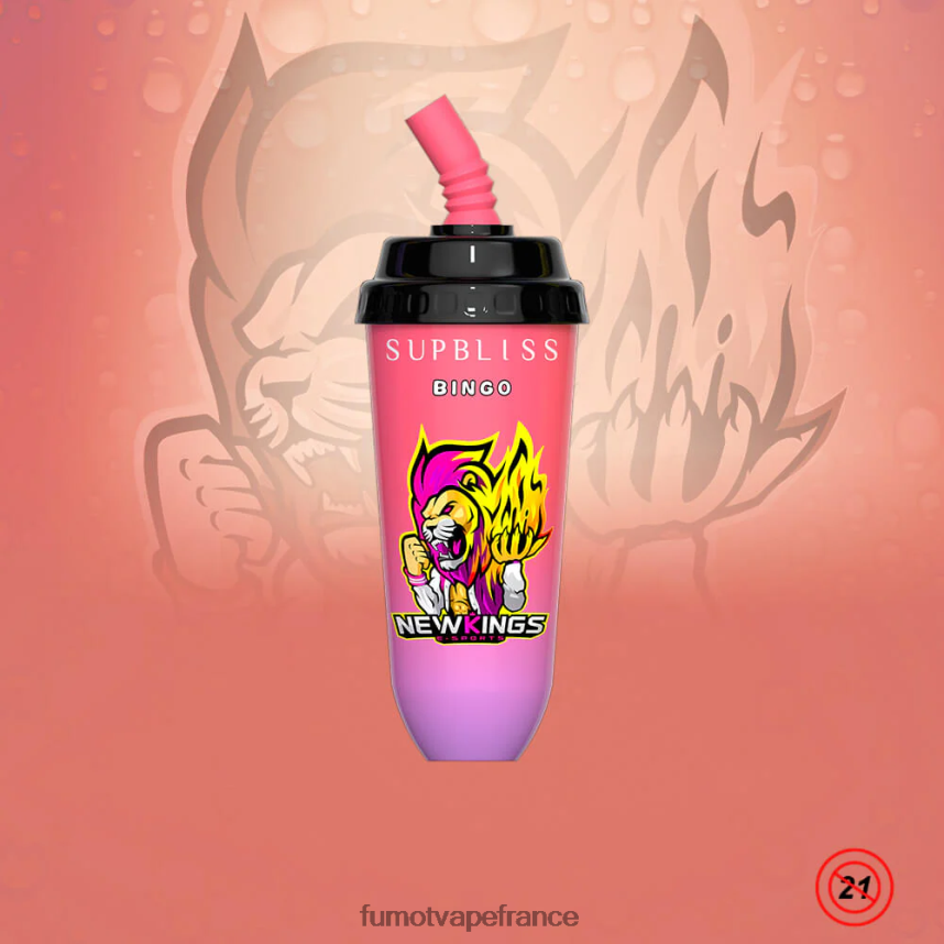 Fumot Supbliss Bingo Appareil à dosettes jetables 8000 - 16 ml (1 pièce) melon miel - Fumot cigarette electronique 00BH4J399