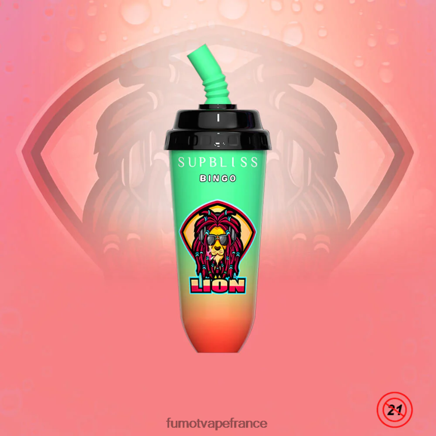 Fumot Supbliss Bingo Appareil à dosettes jetables 8000 - 16 ml (1 pièce) melon miel - Fumot cigarette electronique 00BH4J399