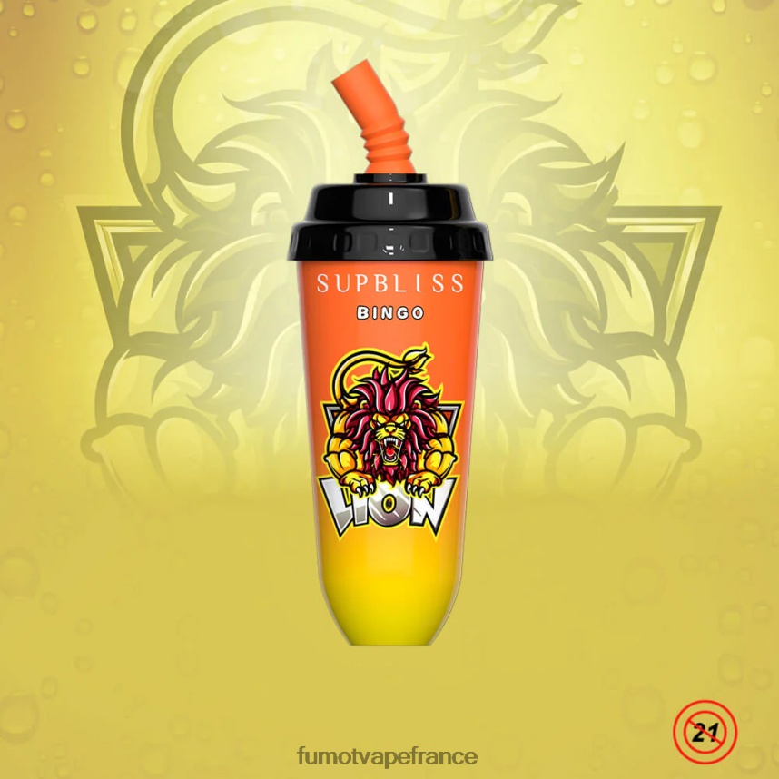 Fumot Supbliss Bingo Appareil à dosettes jetables 8000 - 16 ml (1 pièce) melon miel - Fumot cigarette electronique 00BH4J399