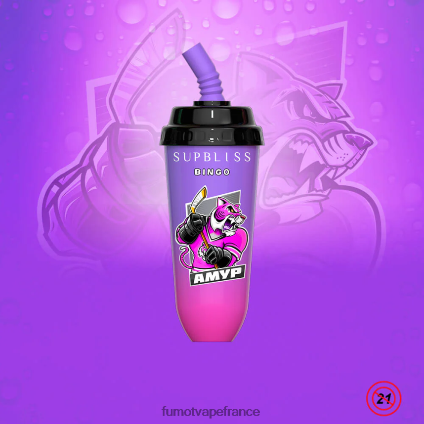Fumot Supbliss Bingo Appareil à dosettes jetables 8000 - 16 ml (1 pièce) melon miel - Fumot cigarette electronique 00BH4J399