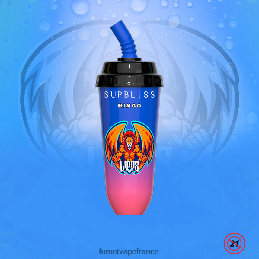 Fumot Supbliss Bingo Appareil à dosettes jetables 8000 - 16 ml (1 pièce) melon miel - Fumot cigarette electronique 00BH4J399