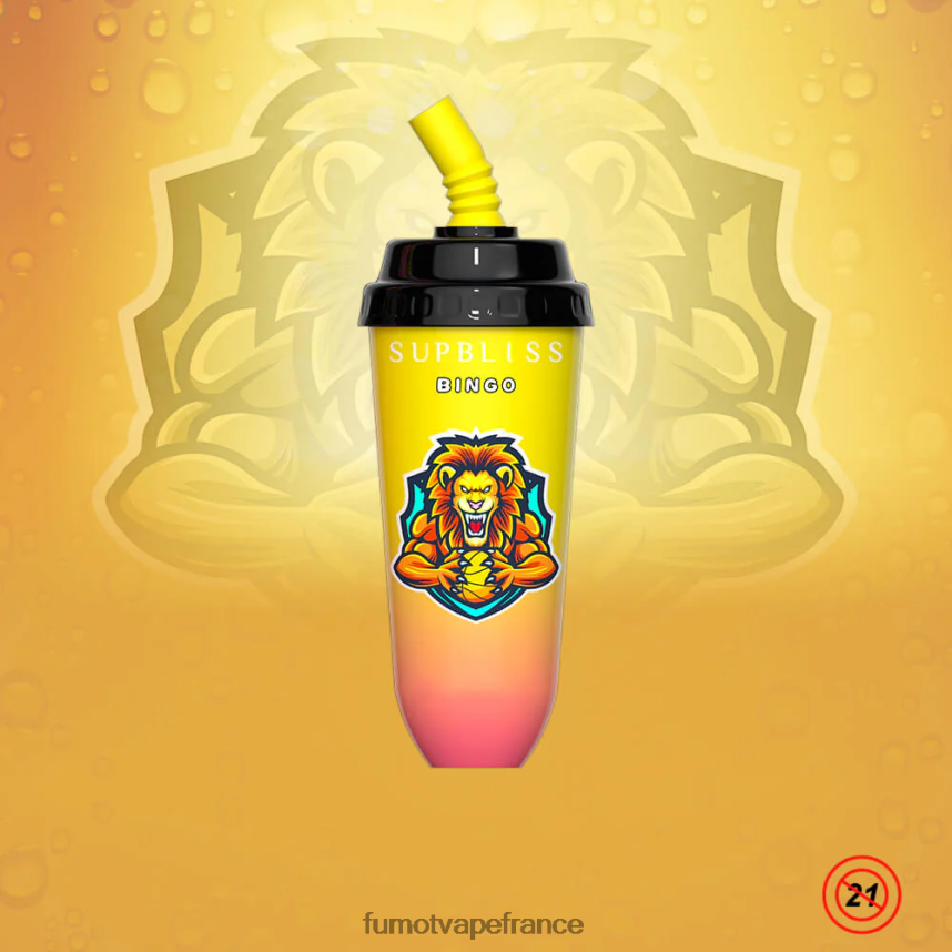 Fumot Supbliss Bingo Appareil à dosettes jetables 8000 - 16 ml (1 pièce) melon miel - Fumot cigarette electronique 00BH4J399