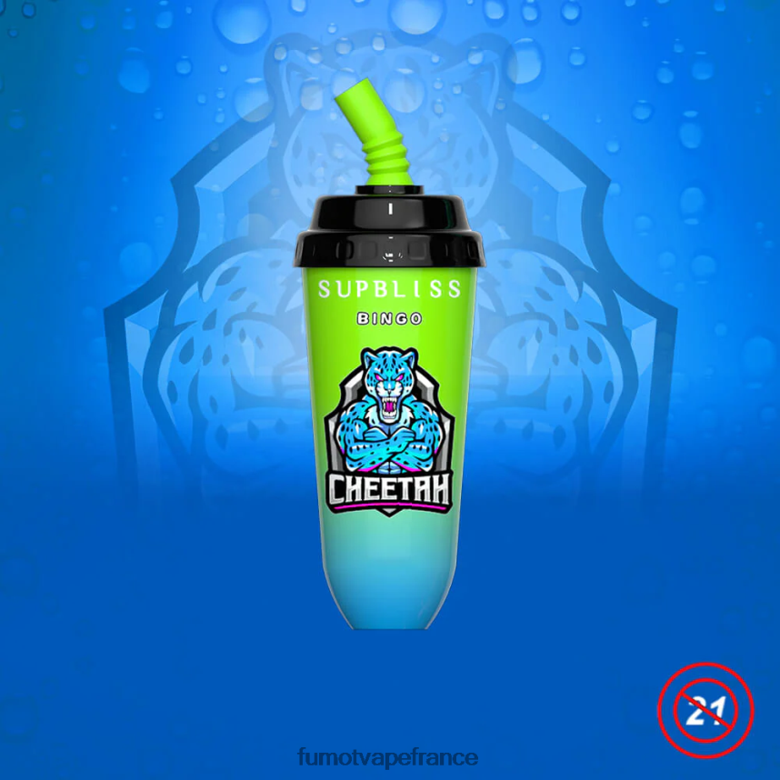 Fumot Supbliss Bingo Appareil à dosettes jetables 8000 - 16 ml (1 pièce) melon miel - Fumot cigarette electronique 00BH4J399