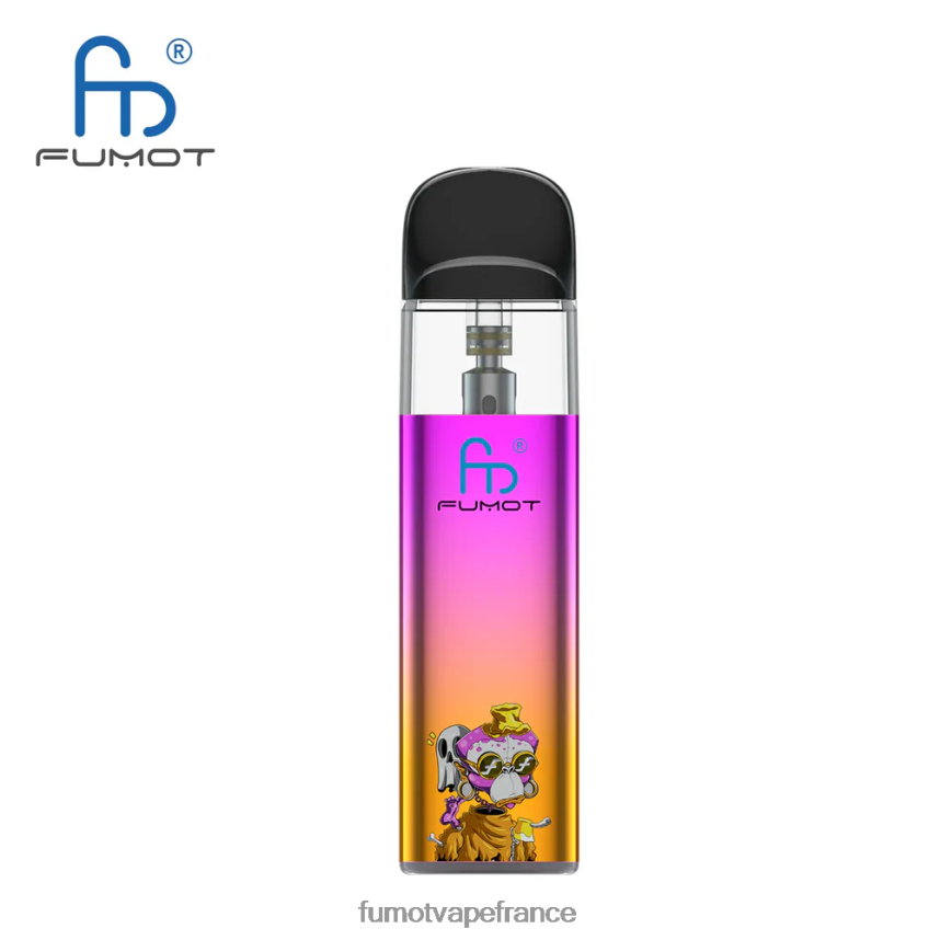 Fumot Dazzle Lite Kit de vape vide conforme à la DPT (1 pièce) vert-violet - Fumot vape 00BH4J551