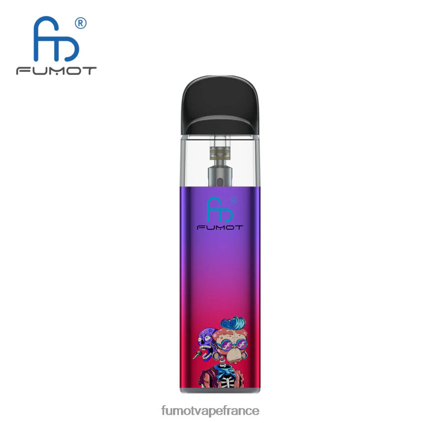 Fumot Dazzle Lite Kit de vape vide conforme à la DPT (1 pièce) vert-violet - Fumot vape 00BH4J551