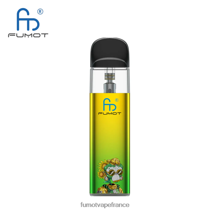 Fumot Dazzle Lite Kit de vape vide conforme à la DPT (1 pièce) vert-violet - Fumot vape 00BH4J551