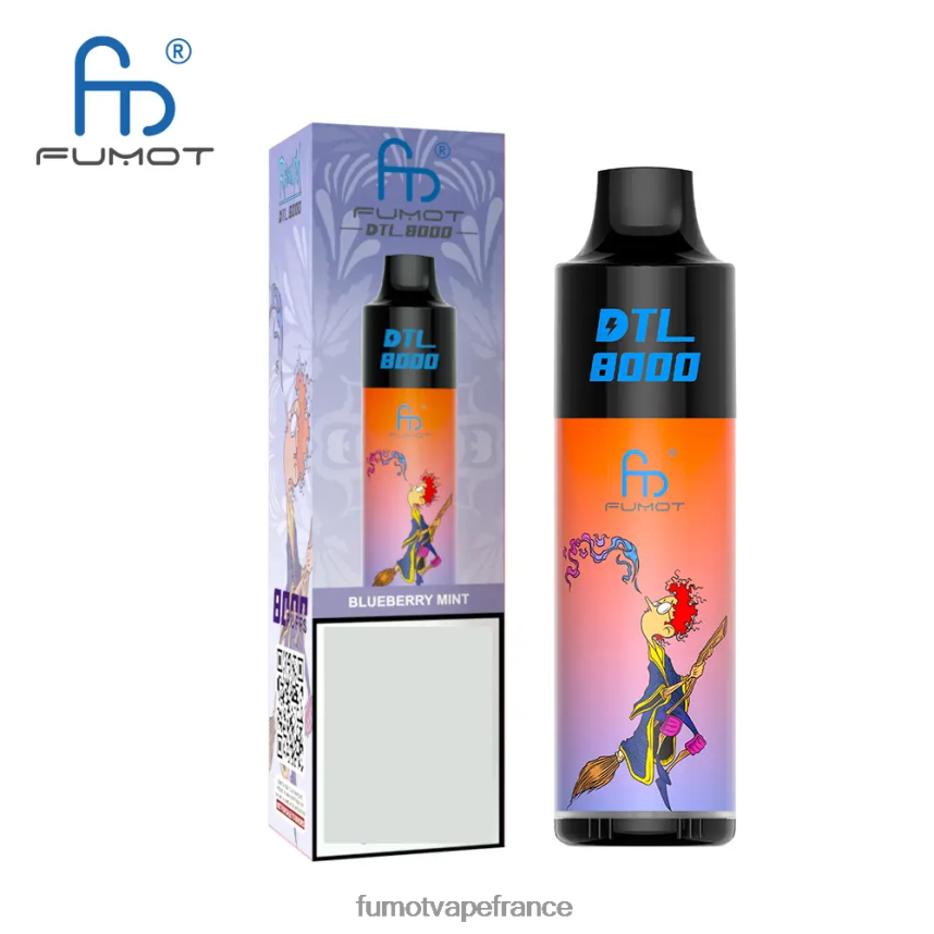 Fumot DTL Stylo vape jetable 8000 - 16 ml (1 pièce) rhum ananas coco - Fumot vape avis 00BH4J423