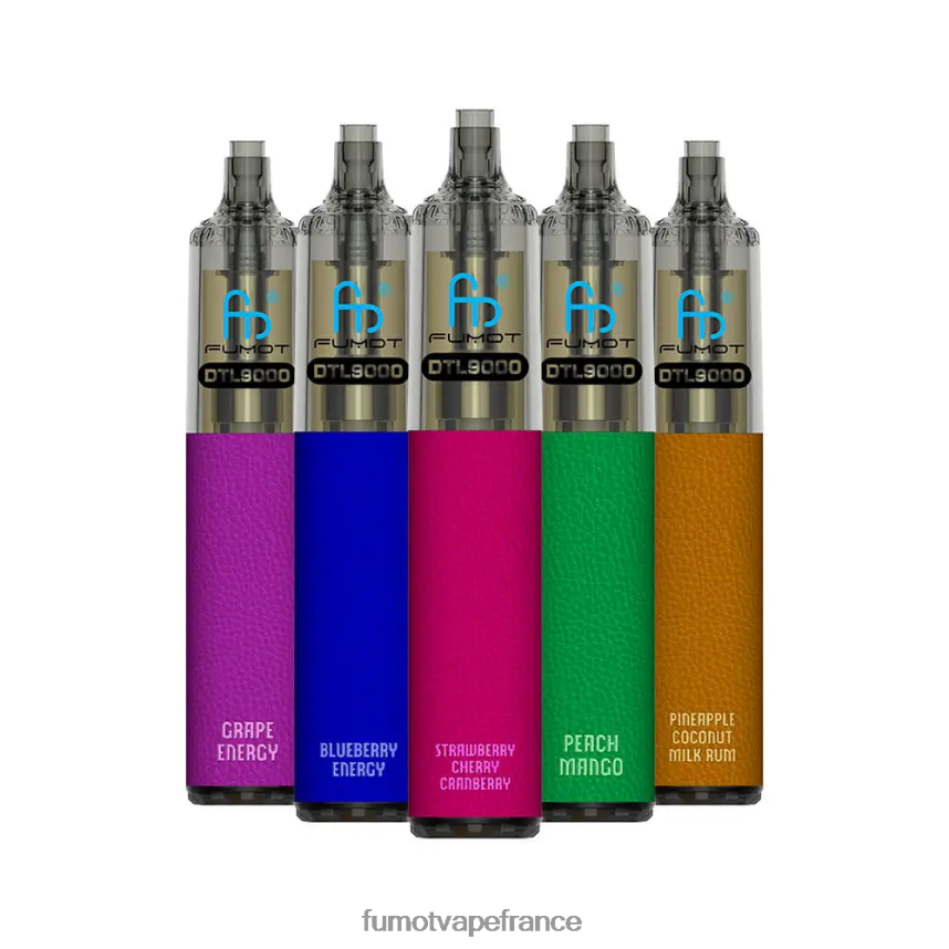 Fumot DTL stylo vape jetable 9000- 18ml (1 pièce) citron framboise bleue - Fumot cigarette electronique 00BH4J369