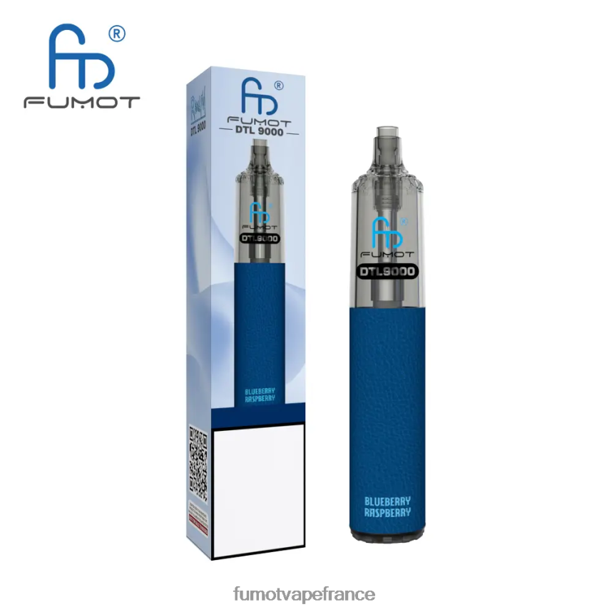 Fumot DTL stylo vape jetable 9000- 18ml (1 pièce) citron framboise bleue - Fumot cigarette electronique 00BH4J369