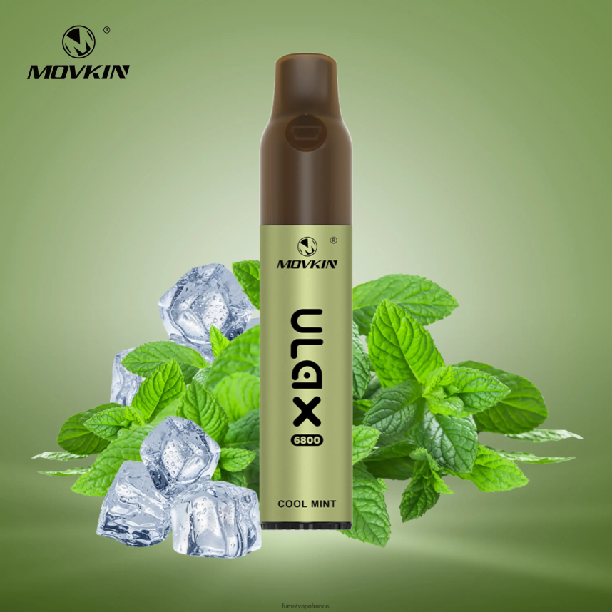 Fumot Movkin Ulax Vape jetable 6800, bobine en céramique - 8 ml (1 pièce) framboise aigre-douce - Fumot vape flavors 00BH4J320